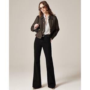 J. Crew Petite vintage flare jean Size 34 In Black NWT